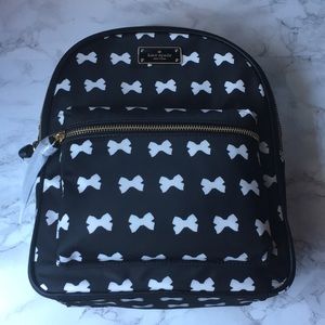 Kate Spade bow backpack (: